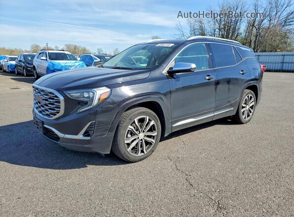 3GKALXEX2KL350461 2019 GMC TERRAIN Черный Передняя левая четверть