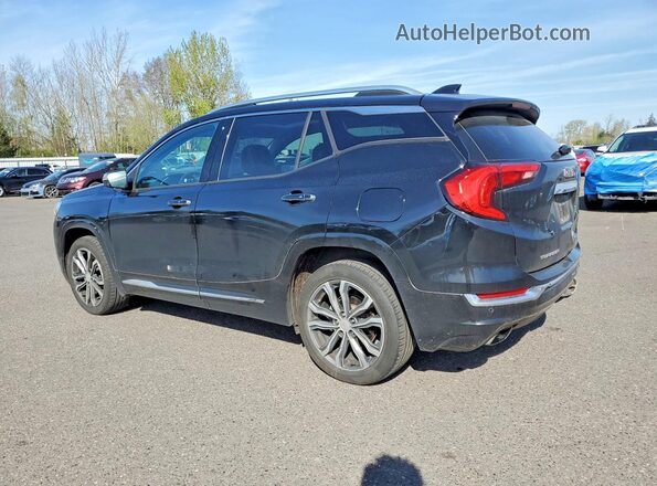 3GKALXEX2KL350461 2019 GMC TERRAIN Черный Задняя левая четверть