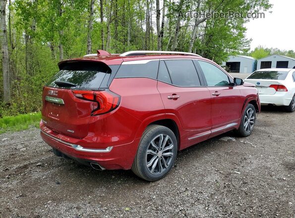 3GKALXEX2LL105032 2020 GMC TERRAIN Red უკანა მარჯვენა