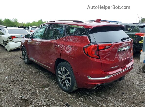 3GKALXEX2LL105032 2020 GMC TERRAIN Red უკანა მარცხენა