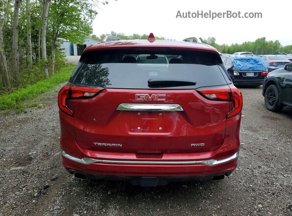 3GKALXEX2LL105032 2020 GMC TERRAIN Red უკანა ხედი