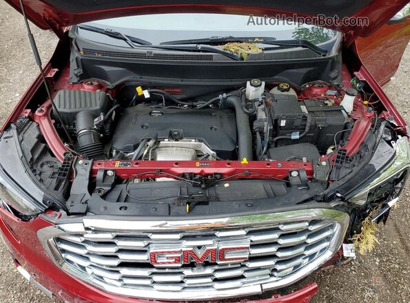 3GKALXEX2LL105032 2020 GMC TERRAIN Red ძრავის განყოფილების ხედი