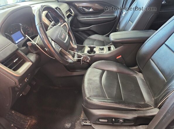 3GKALXEX3KL100114 2019 GMC TERRAIN Blue Widok wnętrza z przodu