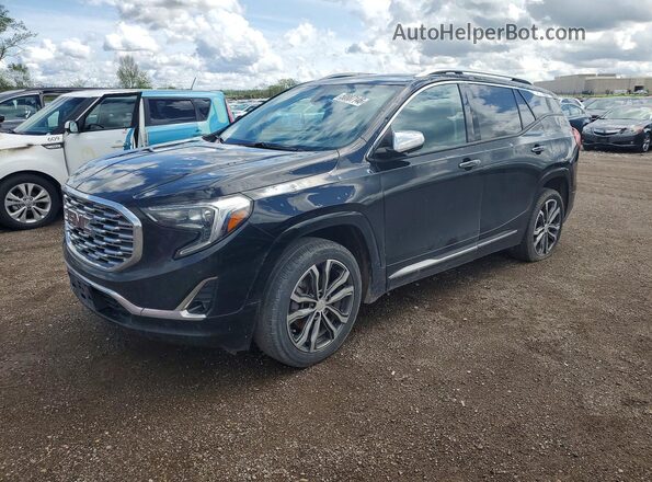 3GKALXEX5KL142087 2019 GMC TERRAIN Черный Передняя левая четверть