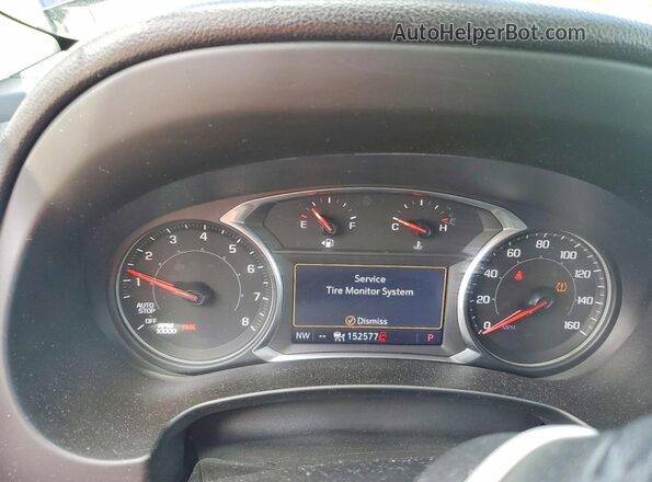 3GKALXEX5KL142087 2019 GMC TERRAIN Черный Вид щитка приборов