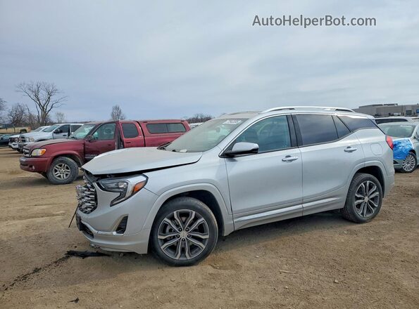3GKALXEX6KL392230 2019 GMC TERRAIN Черный Передняя левая четверть