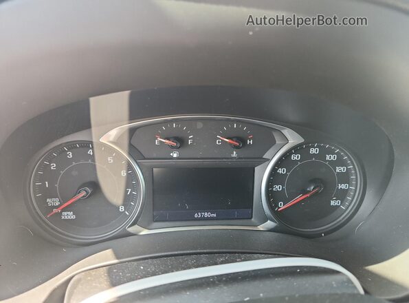 3GKALXEX6LL119077 2020 GMC TERRAIN Бордовый Вид щитка приборов