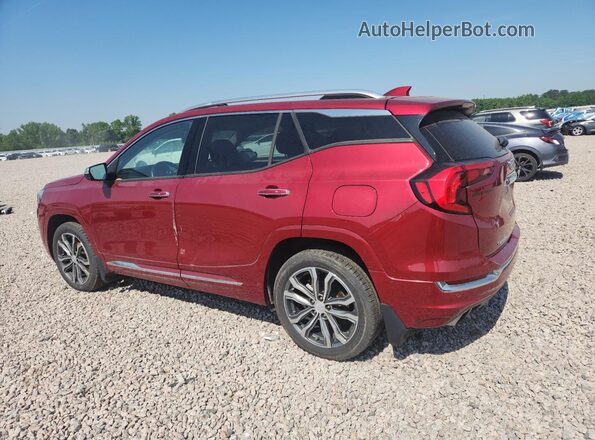 3GKALXEX6LL119077 2020 GMC TERRAIN Бордовый Задняя левая четверть