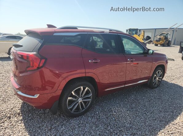 3GKALXEX6LL119077 2020 GMC TERRAIN Бордовый Задняя правая четверть