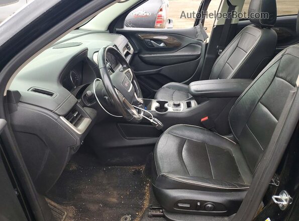 3GKALXEX6LL276480 2020 GMC TERRAIN Black Widok wnętrza z przodu