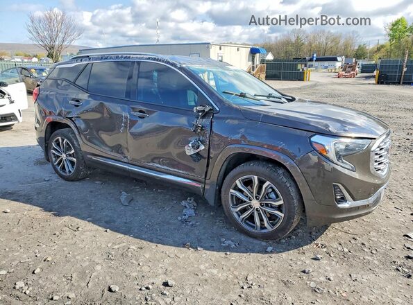 3GKALXEX7LL154646 2020 GMC TERRAIN Brown Przód prawy