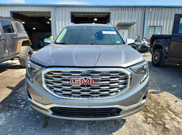 3GKALXEX8LL137581 2020 GMC TERRAIN Gray Vista frontal