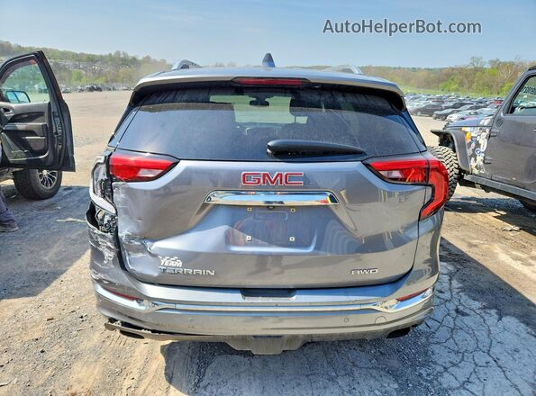 3GKALXEX8LL137581 2020 GMC TERRAIN Gray Vista trasera