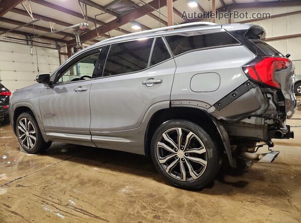 3GKALXEX8LL139248 2020 GMC TERRAIN Gray Trasero izquierdo