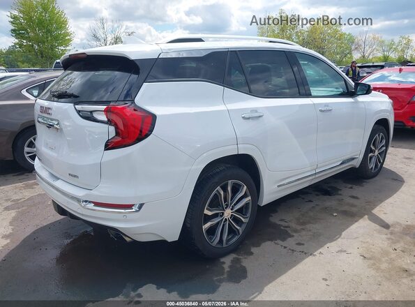 3GKALXEX9LL277722 2020 GMC TERRAIN Белый Задняя правая четверть