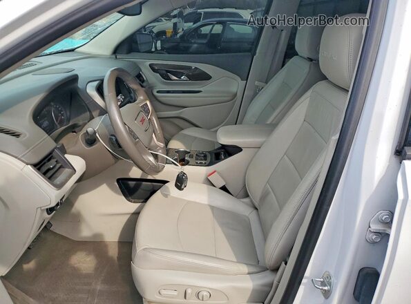 3GKALXEXXLL222499 2020 GMC TERRAIN White Front interior view