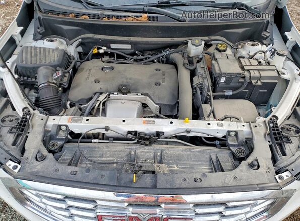 3GKALXEXXLL222499 2020 GMC TERRAIN White Engine compartment view