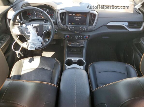 3GKALYEG0RL139307 2024 GMC TERRAIN Черный Вид панели приборов