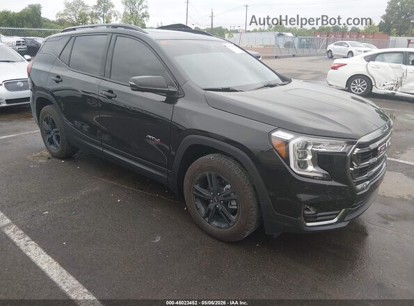 3GKALYEG1RL375206 2024 GMC TERRAIN Черный Передняя правая четверть
