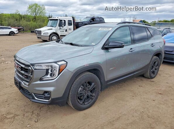 3GKALYEG2PL264497 2023 GMC TERRAIN Серый Передняя левая четверть