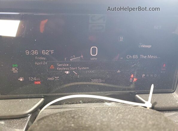 3GKALYEG5TL181995 2026 GMC TERRAIN Красный Вид щитка приборов