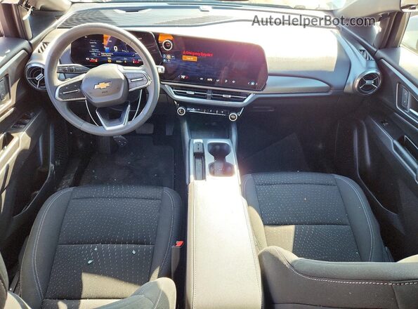 3GN7DMRP4SS237541 2025 CHEVROLET EQUINOX Белый Вид панели приборов