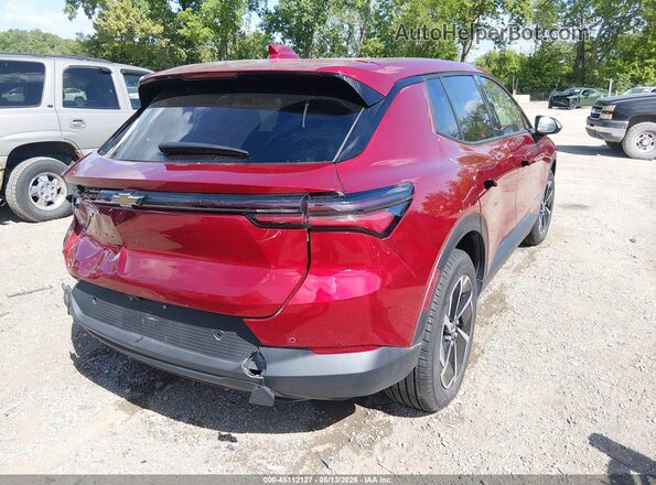 3GN7DMRP5SS260679 2025 CHEVROLET EQUINOX Red Задня права чверть