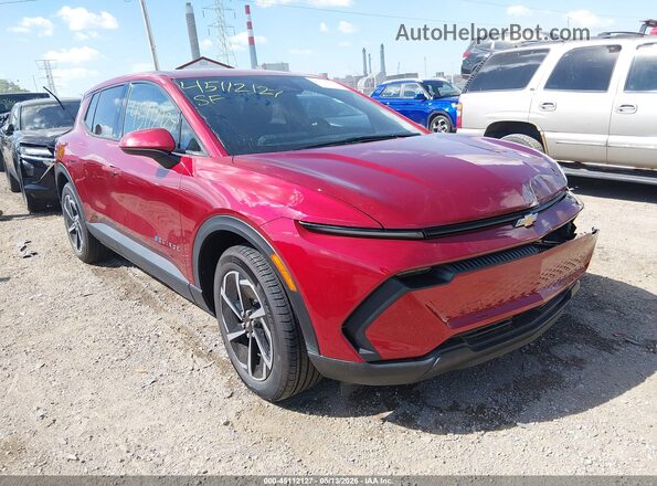 3GN7DMRP5SS260679 2025 CHEVROLET EQUINOX Red Передня права чверть