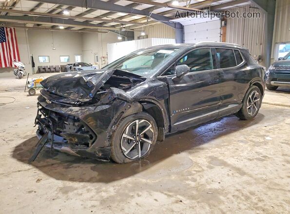 3GN7DNRP2SS224860 2025 CHEVROLET EQUINOX Черный Передняя левая четверть