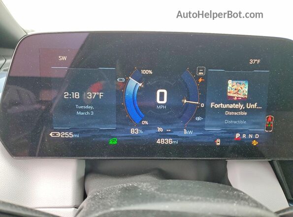 3GN7DNRR9SS265228 2025 CHEVROLET EQUINOX Фиолетовый Вид щитка приборов