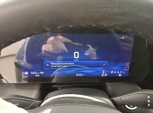 3GNAXHEG2TL372121 2026 CHEVROLET EQUINOX Белый Вид щитка приборов