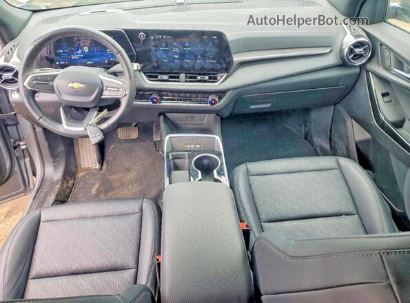 3GNAXHEGXSL141966 2025 CHEVROLET EQUINOX Серебряный Вид панели приборов