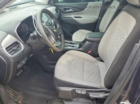 3GNAXHEV0JS608010 2018 CHEVROLET EQUINOX Blue Widok wnętrza z przodu
