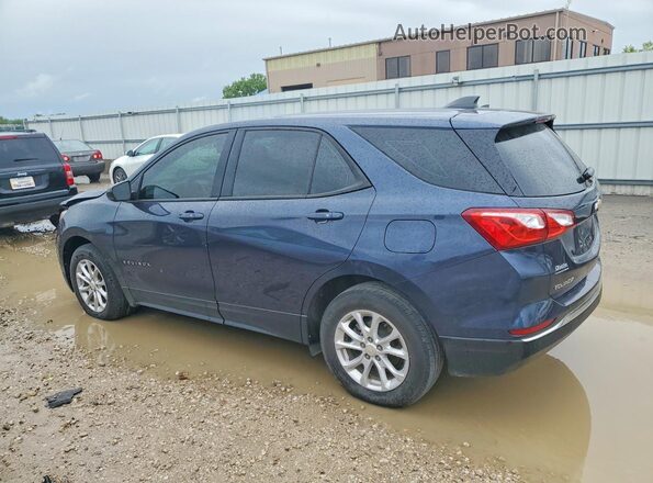 3GNAXHEV0JS608010 2018 CHEVROLET EQUINOX Blue Tył lewy