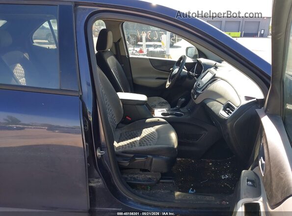 3GNAXHEV1JS526299 2018 CHEVROLET EQUINOX Синий Вид салона спереди