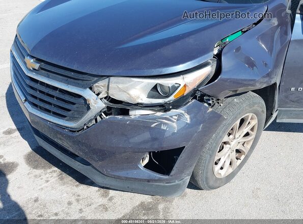 3GNAXHEV1JS526299 2018 CHEVROLET EQUINOX Синий Вид спереди