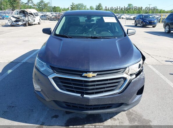 3GNAXHEV1JS526299 2018 CHEVROLET EQUINOX Синий Вид щитка приборов