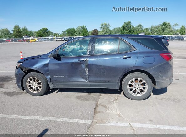 3GNAXHEV1JS526299 2018 CHEVROLET EQUINOX Синий Панорамный вид салона 360°