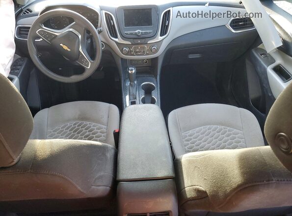 3GNAXHEV4LS737077 2020 CHEVROLET EQUINOX Silver Widok deski rozdzielczej