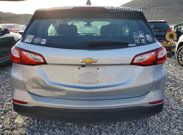 3GNAXHEV4LS737077 2020 CHEVROLET EQUINOX Silver Widok z tyłu
