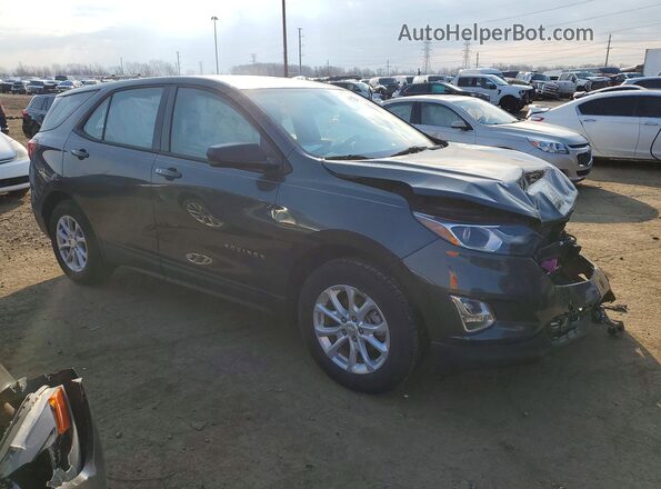 3GNAXHEV5JS626390 2018 CHEVROLET EQUINOX Серый Передняя правая четверть