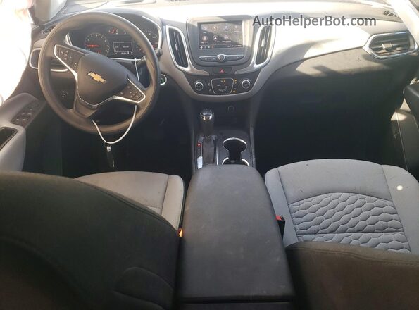3GNAXHEV5LS679531 2020 CHEVROLET EQUINOX White Widok deski rozdzielczej
