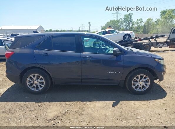 3GNAXHEV6JL360811 2018 CHEVROLET EQUINOX Dark Blue Вид задней части салона