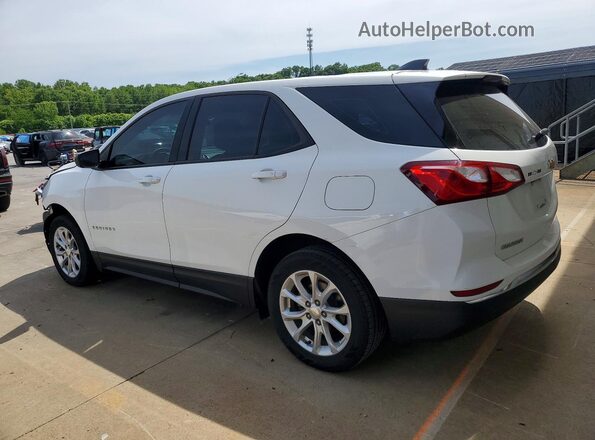 3GNAXHEVXJS500879 2018 CHEVROLET EQUINOX White Задня ліва чверть
