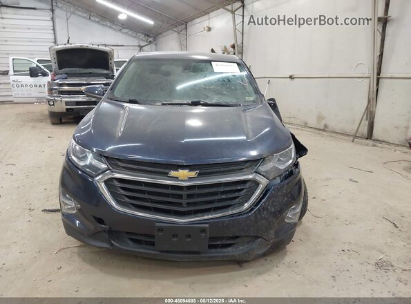 3GNAXJEV0JS514149 2018 CHEVROLET EQUINOX Синий Вид щитка приборов