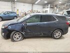 2018 Chevrolet Equinox Lt Синий vin: 3GNAXJEV0JS514149