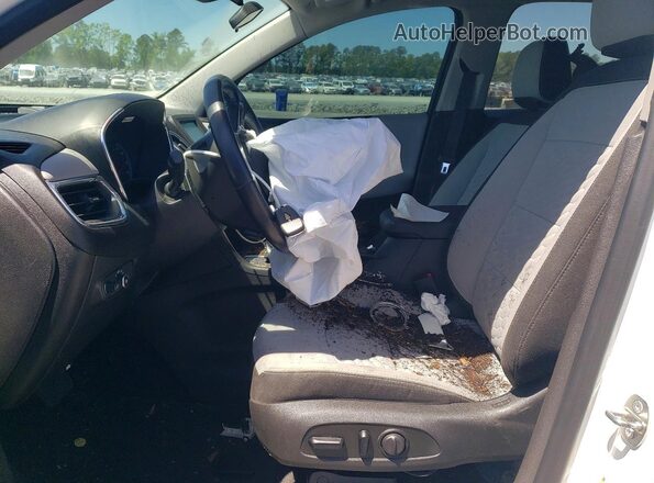 3GNAXJEV0JS623341 2018 CHEVROLET EQUINOX Белый Вид салона спереди