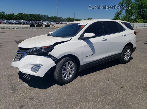 3GNAXJEV0JS623341 2018 CHEVROLET EQUINOX Белый Передняя левая четверть