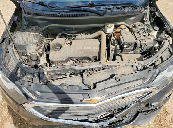 3GNAXJEV1JS504570 2018 CHEVROLET EQUINOX Gray უკანა სალონის ხედი