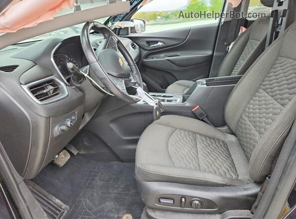 3GNAXJEV1LS583824 2020 CHEVROLET EQUINOX Синий Вид салона спереди